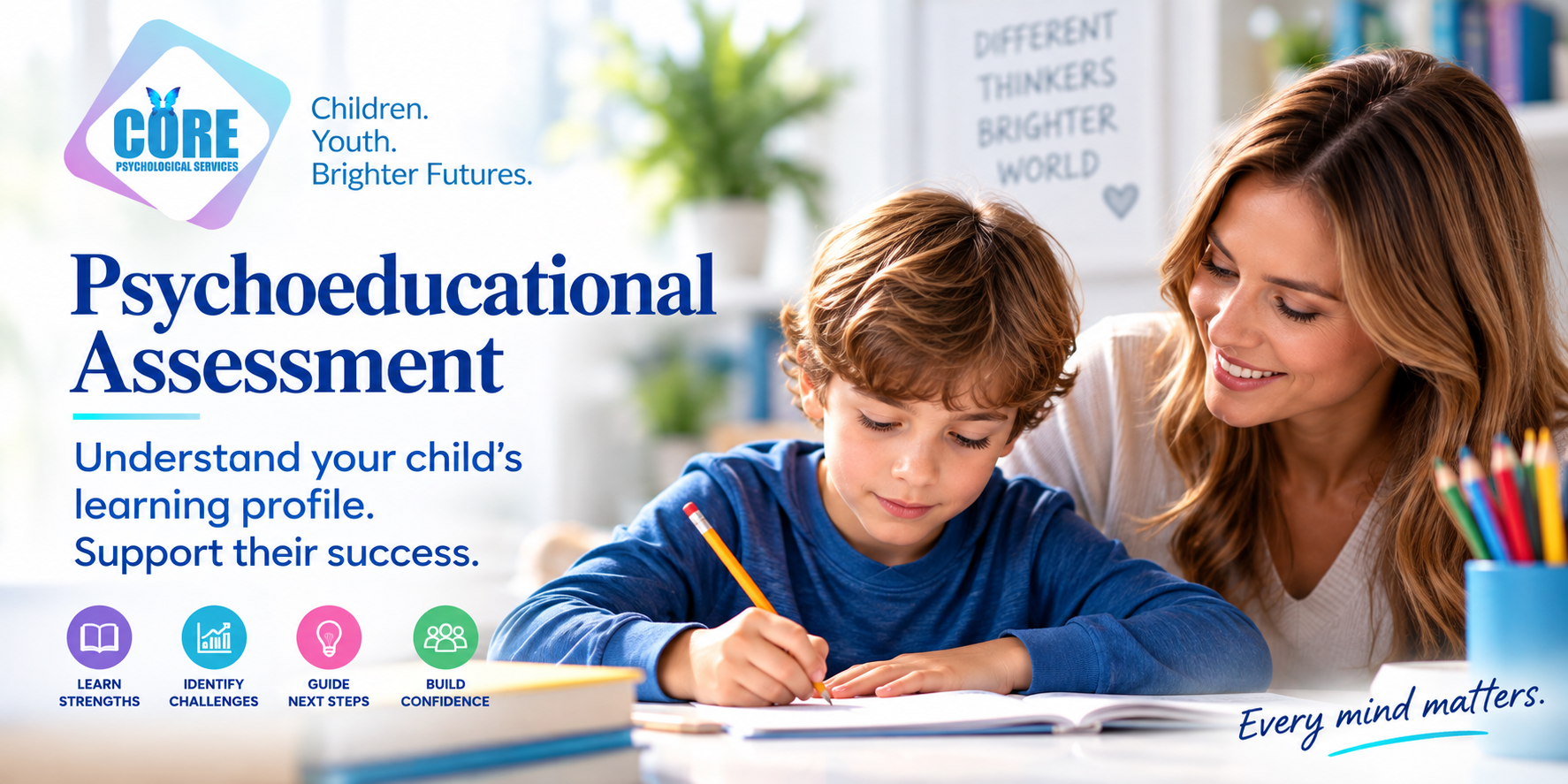 Psychoeducational assessment at Core Centre